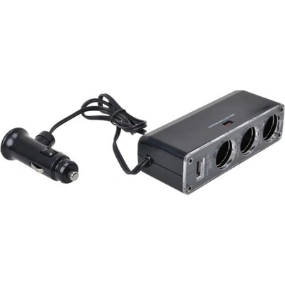 Roztrojka do zapaľovača DC 12-24V Automax