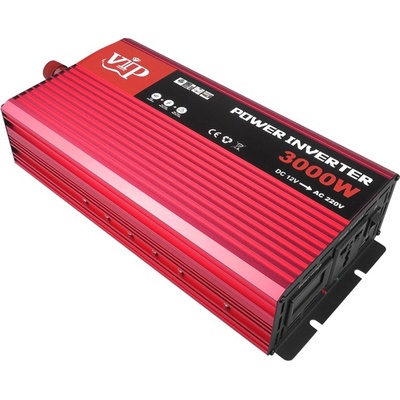 Invertor 12V/230V 3000W VIP VÝKON VP-3000D