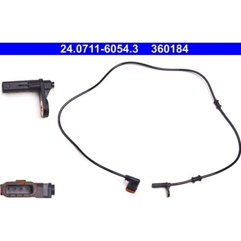 Snímač počtu otáčok kolesa ATE 24.0711-6054.3