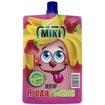 Image 1 of MIKI НЕКТАР МИКИ 200 МЛ. ЯГОДА И БАНАН
