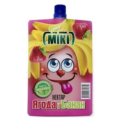 MIKI НЕКТАР МИКИ 200 МЛ. ЯГОДА И БАНАН
