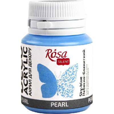 Rosa Talent АКРИЛНА боя 81 Sky-Blue Pearl 20 ml 1 бр (22041)