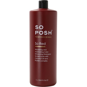 So Posh šampon pro zvýraznění červené srsti 1 l