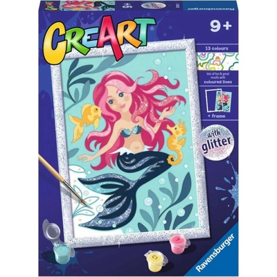 Ravensburger 236213 CreArt Okouzlující mořská panna