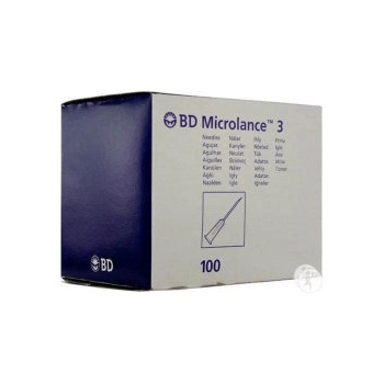 B D Bd microlance 23g 1-23g 1 1/4 ИГЛИ 100 БР/ bd microlance 23g 1-23g 1 1/4 needles *100