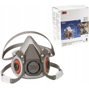 3M 6300 polomaska bez filtrov