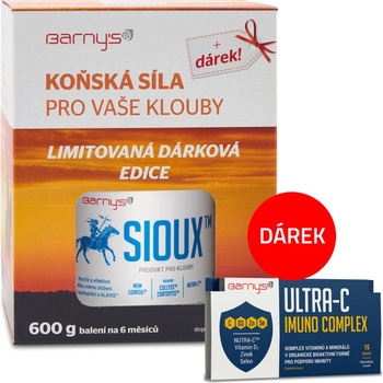 Barny's Sioux 600 g + dárek Ultra-C Imuno Complex 30 kapslí