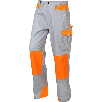 Dykeno Primo pracovní kalhoty do pasu šedo-oranžové