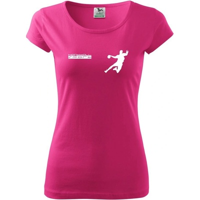 Handball sport Pure tričko Purpurová