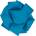 Fridolin Логически 3D пъзел Fridolin Angular Knot Blue