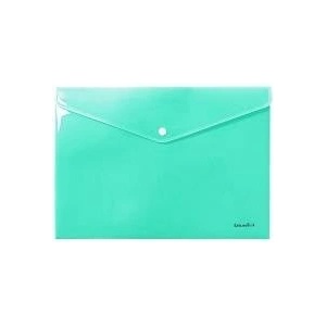Biurfol Plastic briefcase with latch A4 yellow Desk fol (TKP-A4-04)