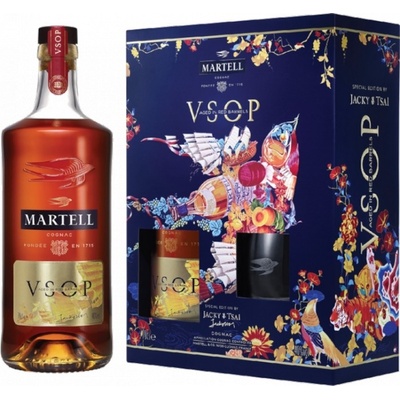 Martell VSOP 40% 0,70 L (darčekové balenie 2 poháre)