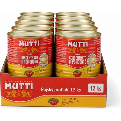 Mutti italský koncentrovaný rajský protlak 12 x 210 g