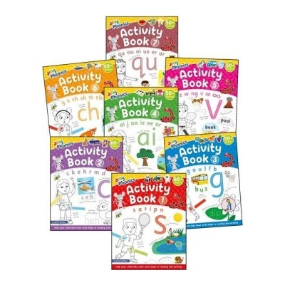 Jolly Phonics Activity Books 1-7
