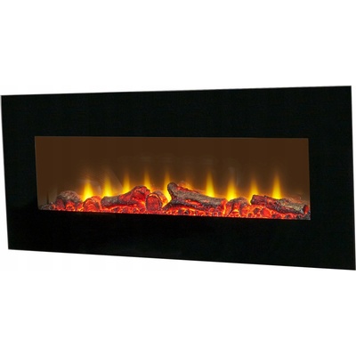 Sureflame WM-9331 nástěnný elektrický krb v černém provedení
