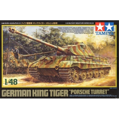 Tamiya King Tiger Porsche Turret 1:48