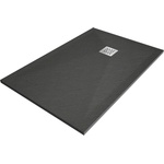 Mexen Stone+ правоъгълно композитно корито за душ 120 x 80 cm, антрацит - 44718012 (44718012)