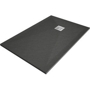 Mexen Stone+ правоъгълно композитно корито за душ 120 x 80 cm, антрацит - 44718012 (44718012)