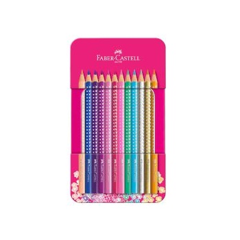 Image 1 of Faber-Castell Цветни моливи Sparkle 12 цвята