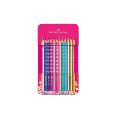 Faber-Castell Цветни моливи Sparkle 12 цвята