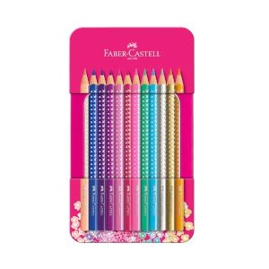Faber-Castell Цветни моливи Sparkle 12 цвята