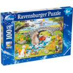 Ravensburger Пъзел Ravensburger от 100 XXL части - Дисни - Приятели в гората (10947) - ozone