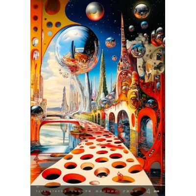 Surreal New Worlds nástěnný 2026