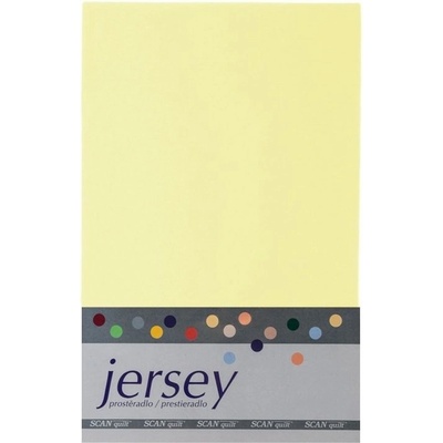 Scanquilt plachta jersey žltá 90x200