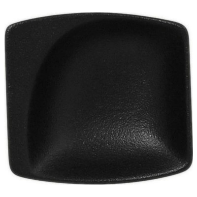 RAK Porcelain Talíř malý čtvercový 8 cm černá NFMZMS08BK-6