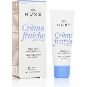 Nuxe Crème Fraîche de Beauté Moisturising Rich Cream 48HR 30 ml Лосион за тяло