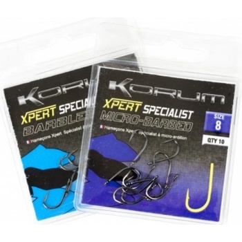 KORUM Xpert Specialist Micro Hooks vel.12 10 ks