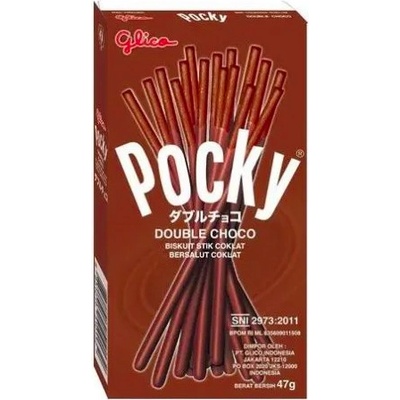 Glico Pocky Double Choco Čokoládové 47 g