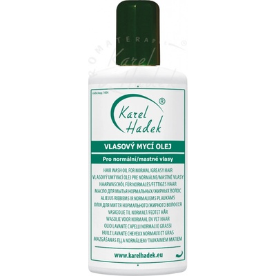 Karel Hadek vlasový mycí olej pro normální a mastné vlasy 20 ml
