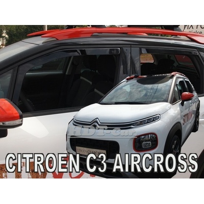 Heko Deflektory Citroen C3 AIRCROSS 2017-2024 predné+zadné