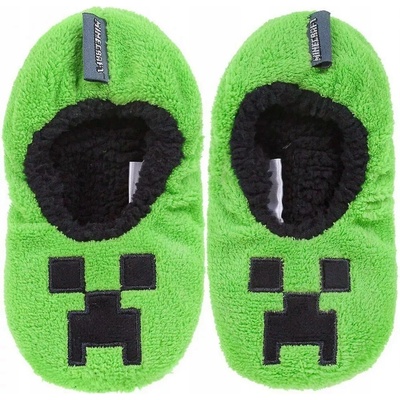Mokang Měkké papuče Minecraft Zelená – Sleviste.cz