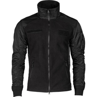 Bunda Mil-tec letecká USAF fleece čierna