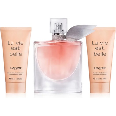 Lancome La Vie Est Belle комплект за жени Презареждаема парфюмна вода 50 ml + Душ гел 50 ml + Лосион