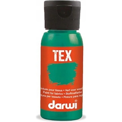 Darwi TEX Farba na textil 100050626 tmavozelená 50 ml