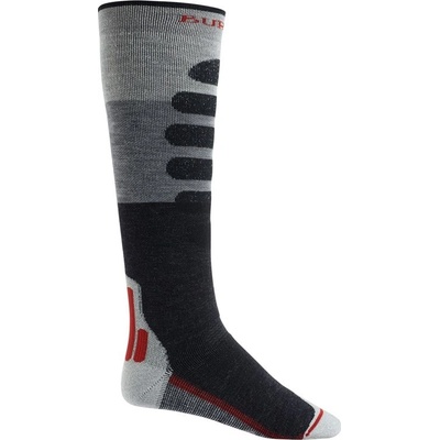 BURTON Prfrmnc Pls Mw Sk Gray Heather Block