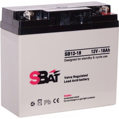 Батерия за UPS SBat / Sunlight 12V 18Ah (SBAT12-18)