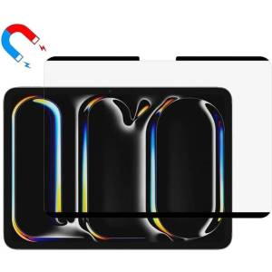 GKK Матов Протектор за iPad Pro 11/ Air 5-4th, Magnetic Paper Feel Glass, Черен (5906604027151)