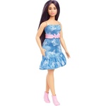 Mattel Barbie модел Синя рокля с пеперуди (HYT89)