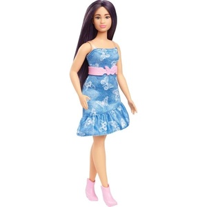 Mattel Barbie модел Синя рокля с пеперуди (HYT89)