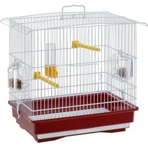 Ferplast CAGE GIUSY WHITE клетка за малки птици 39 x 26 x h 37 cm