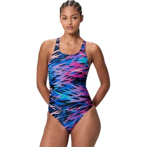 Speedo Цял бански hyperboom print medalist 1pc af (8-a000244002)
