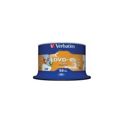 DVD-R Inkjet Printable - 50 бр. шпиндел (4.7GB, 16x)