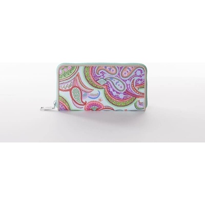 Oilily dámska peňaženka Aqua veľká kolekcia Summer paisley