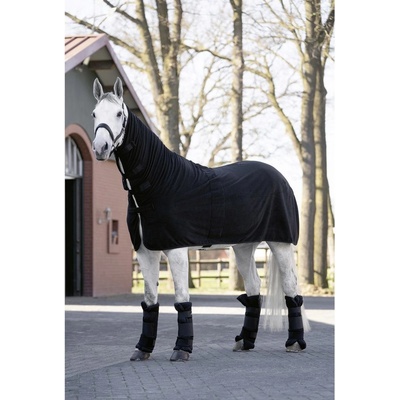 HKM Deka odpocovací Feel warm s krkem tmavě modrá