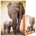 EUROGRAPHICS - Puzzle Elephant and cub - 1 000 piese
