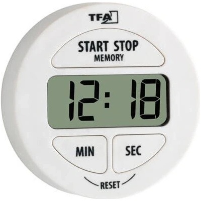 Tfa Minutka digitální se stopkami pr.5,5cm BÍ